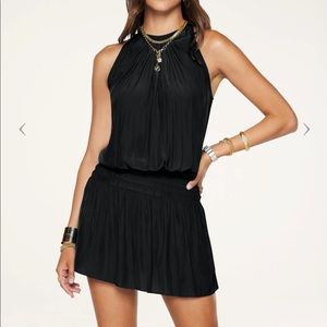 Ramy Brooke Paris Sleeveless Mini Dress in black, size small